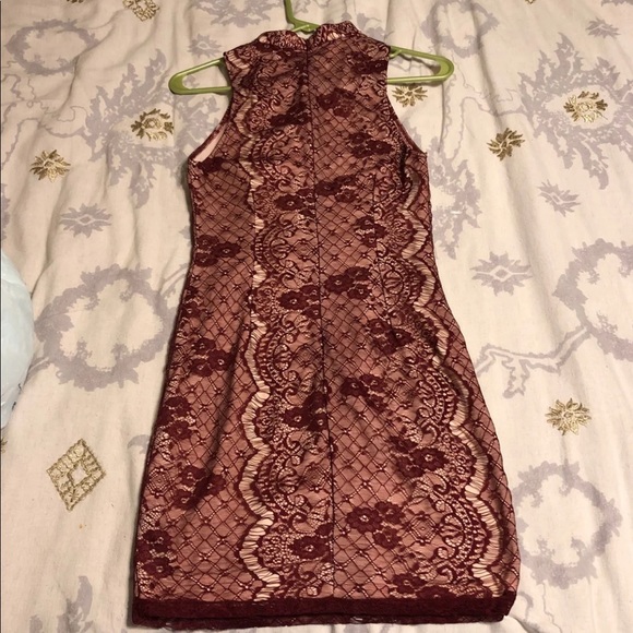 Red cocktail dress - Picture 2 of 2